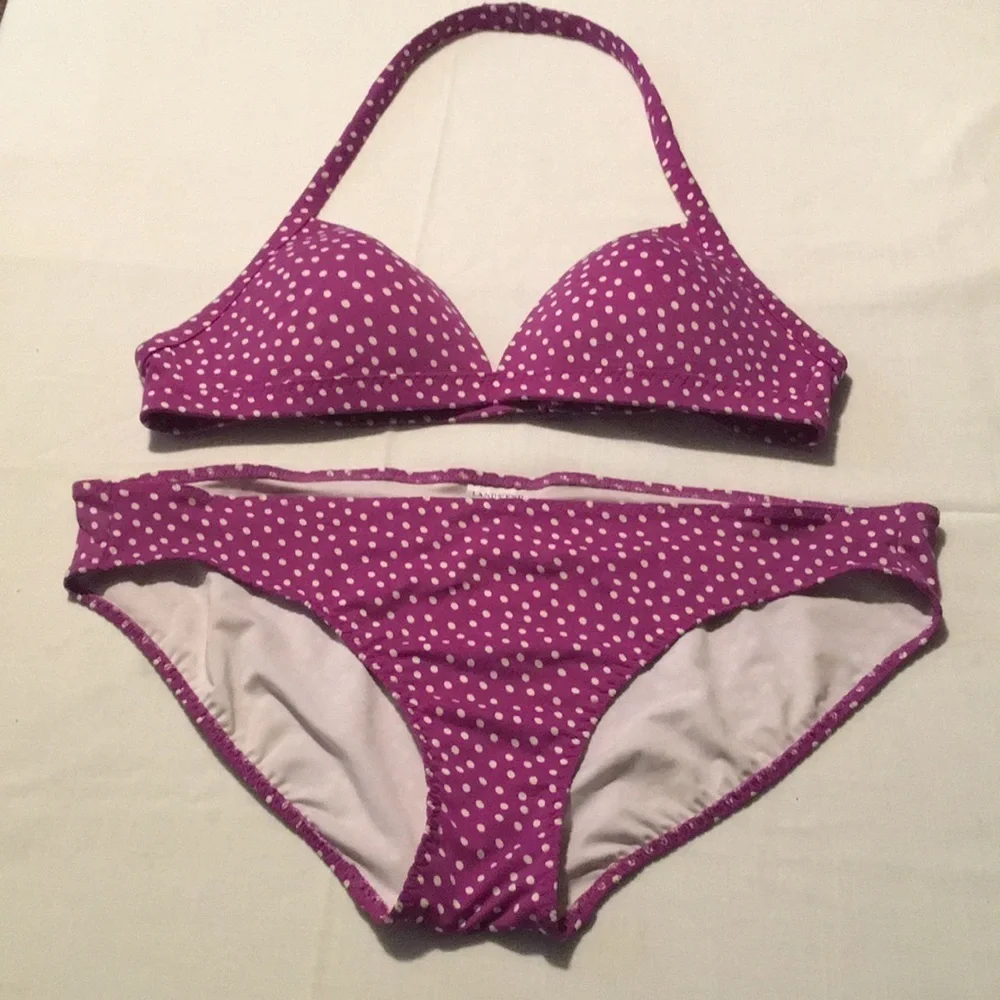 Lands’End two piece bathing suit size 12 (R)